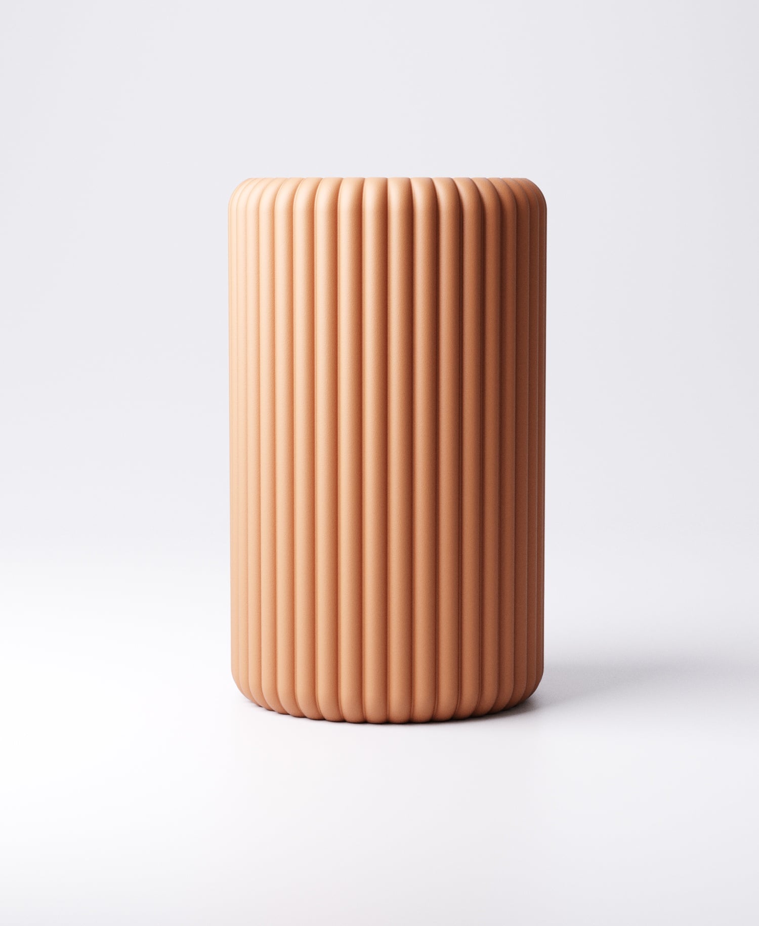 Vase Type 6 | 3D Printed Modern Ribbed Vase | PrintyPrints