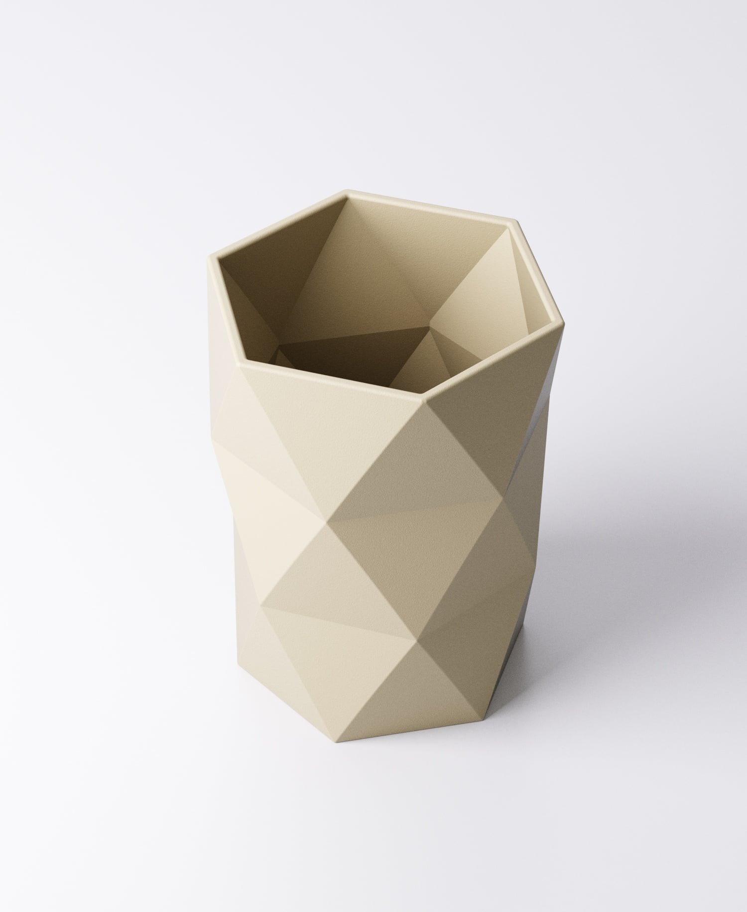 Geometric Pen Holder Type 3 | 3D Printed Modern Geometry | PrintyPrints