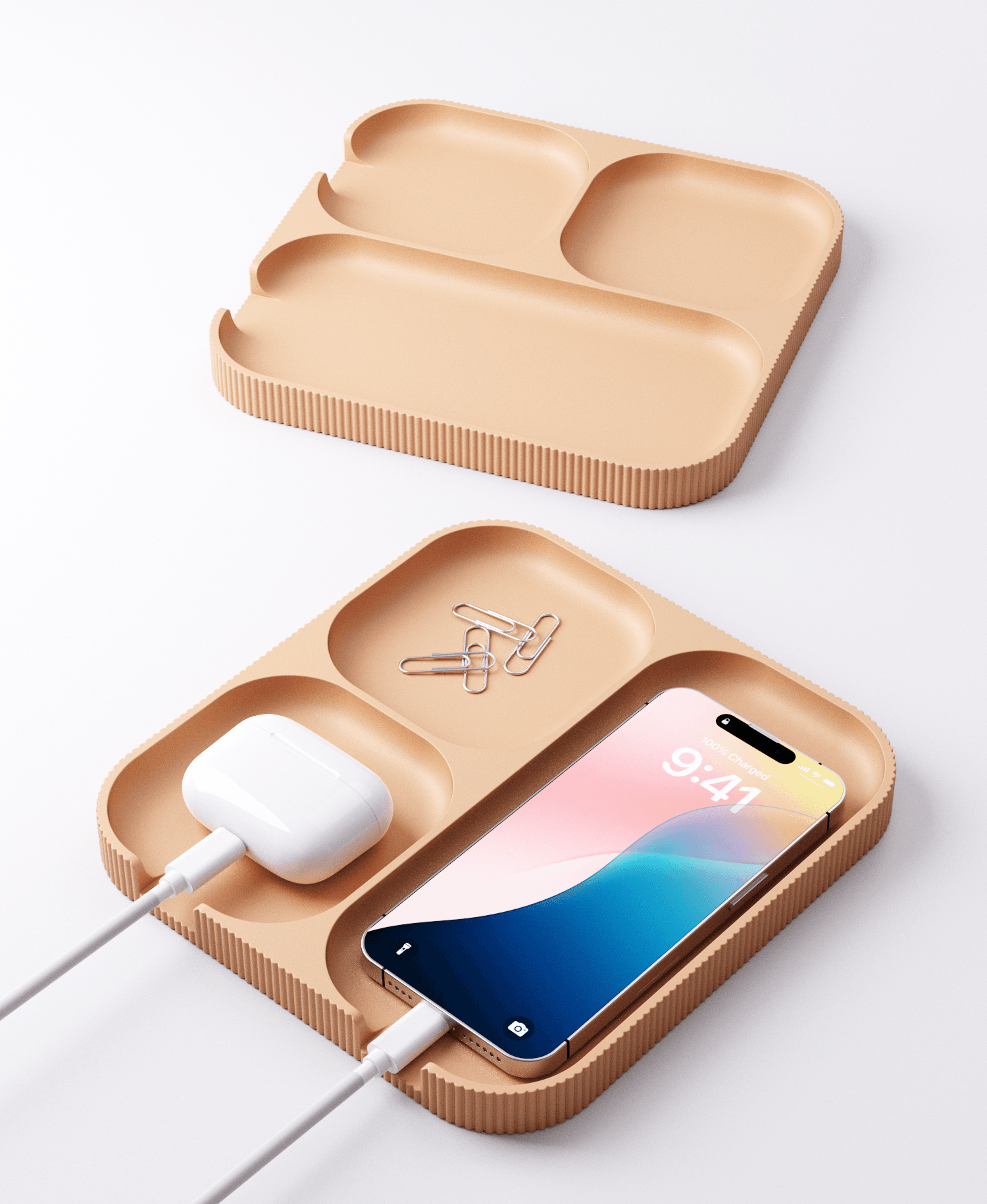 Catchall Tray | 3D Printed Modern Geometry | PrintyPrints