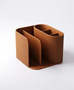 Pen + Notebook Holder | 3D Printed Modern Geometry | PrintyPrints